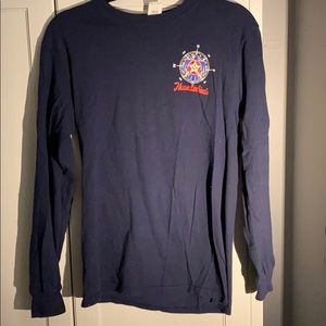 navy blue Thunderbirds long sleeve